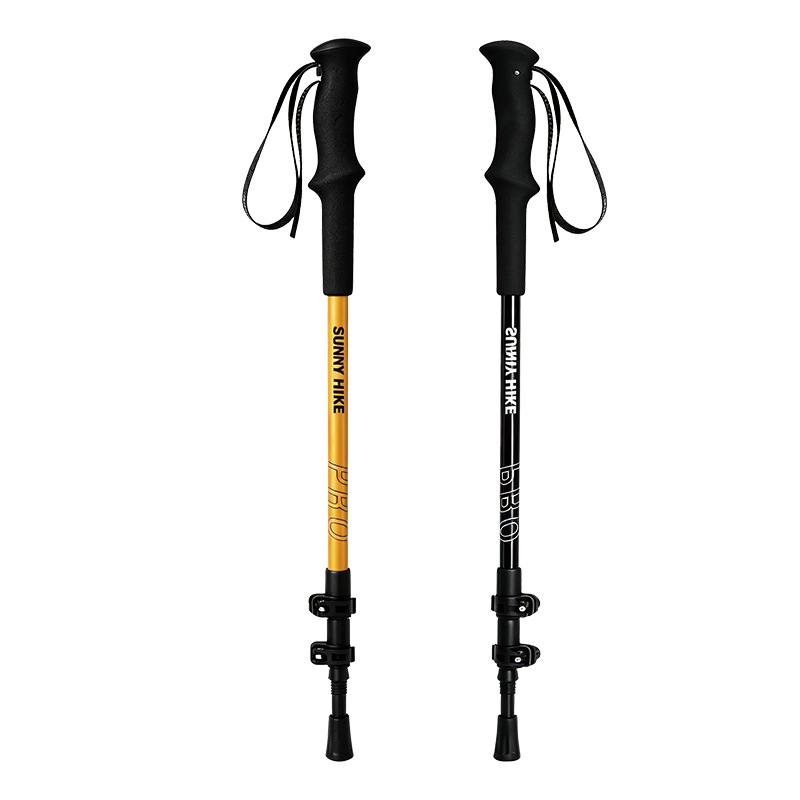 Trekking Pole Carbon - Alüminyum Trekking Bastonları Ultra Hafif 3