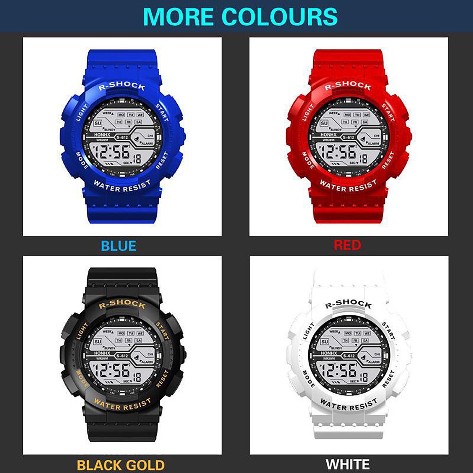 H-onhx Led dijital saat serin  - Running Watch incelemesi ve fiyatı